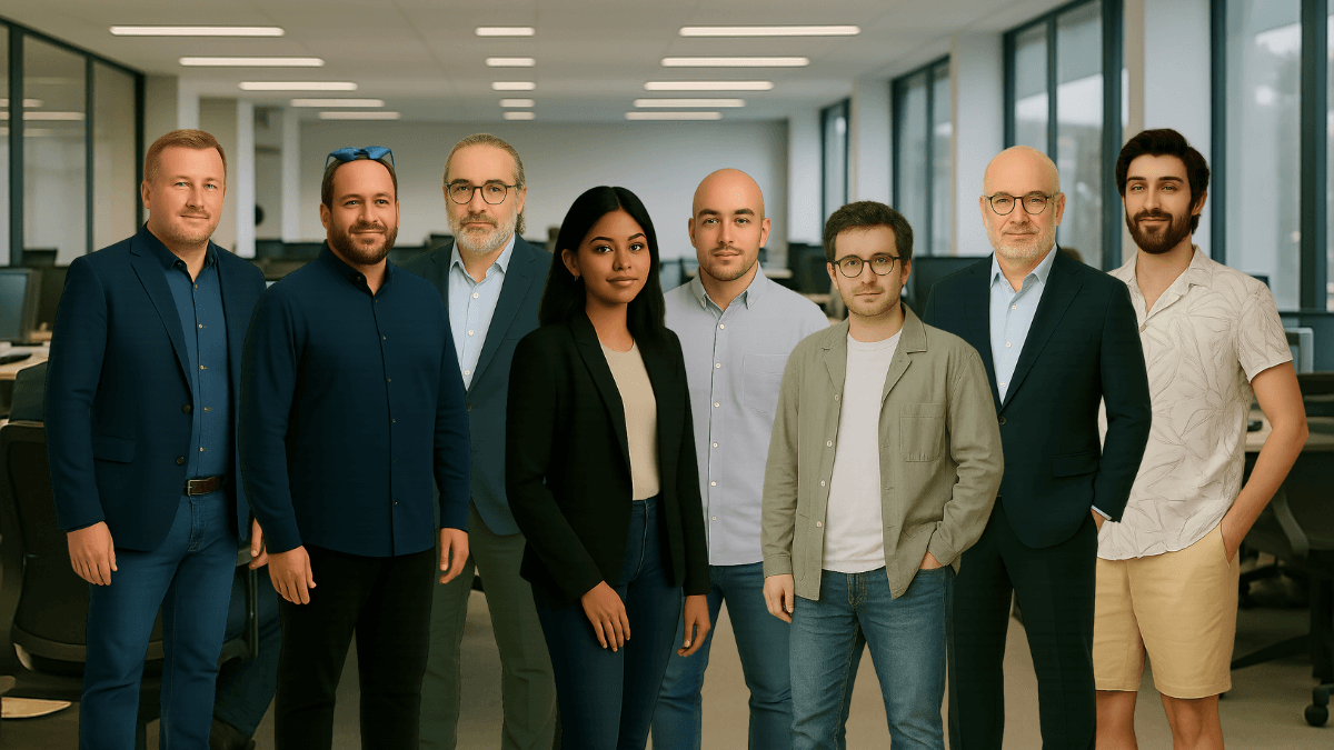 Cuarta diapositiva: Un equipo con experiencia real